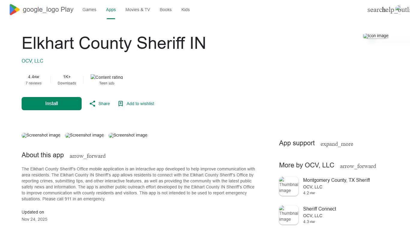 Elkhart County Sheriff IN - Apps on Google Play